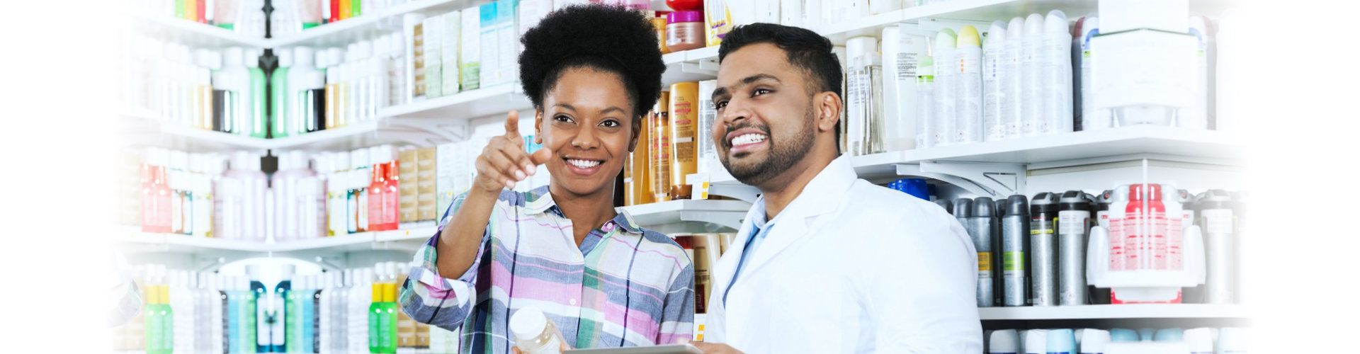 pharmacist happy with patient